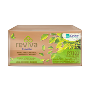 RTI01 - Toalha Interfolhada Reviva Folha Simples